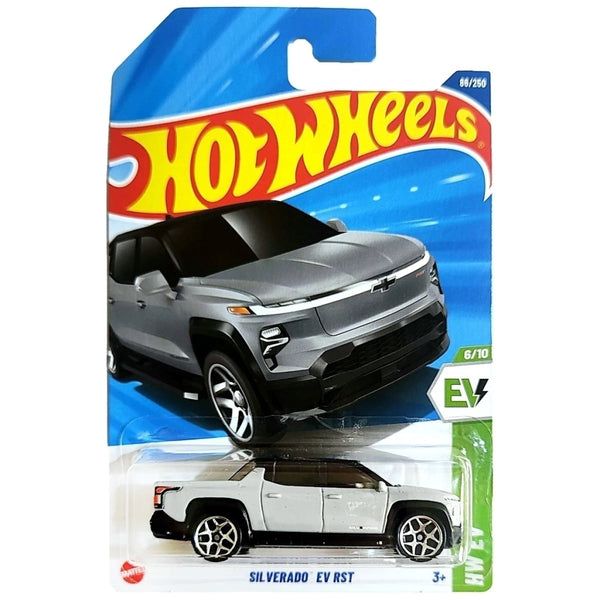 Hot Wheels Básico Mattel HW EV Silverado EV RST (Lote D - 2025