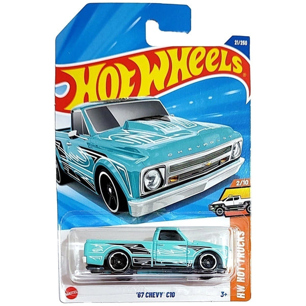 Hot Wheels Básico Mattel HW Hot Trucks Chevy C10 '67 (Lote A - 2025)
