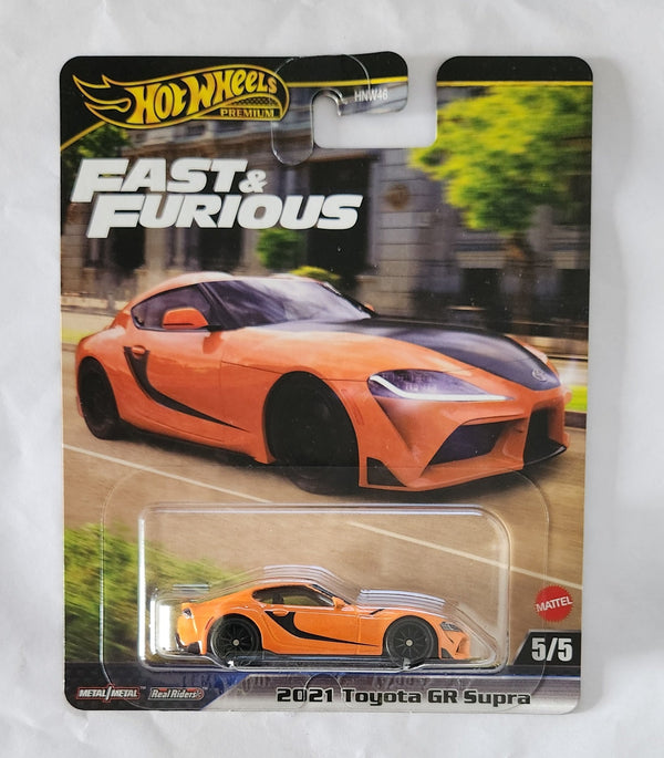 Hot Wheels Fast &amp; Furious – 2021 Toyota GR Supra (Velozes Velozes e Furiosos)
