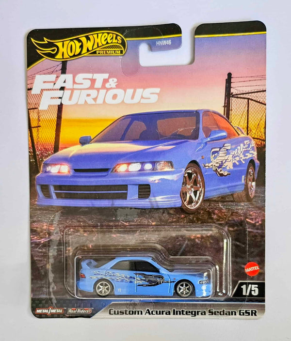 Hot Wheels Fast &amp; Furious – Custom Acura Integra Sedan GSR