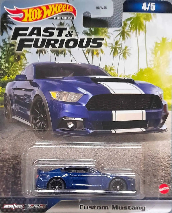 Hot Wheels Fast &amp; Furious – Custom Mustang (Velozes e Furiosos)