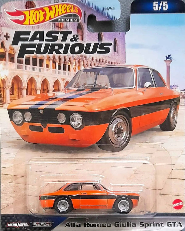 Hot Wheels Fast &amp; Furious – Alfa Romeo Giulia Sprint GTA (Velozes e Furiosos)