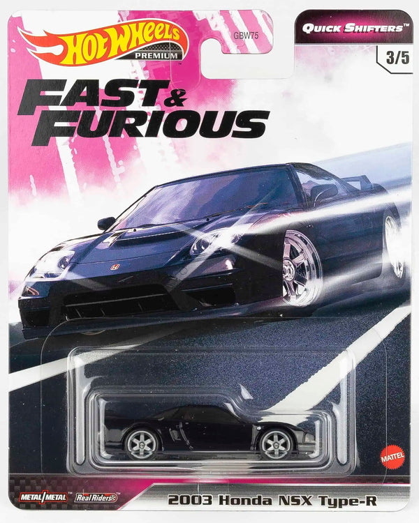 Hot Wheels Fast &amp; Furious Quick Shifters – 2003 Honda NSX Type-R (Velozes e Furiosos)