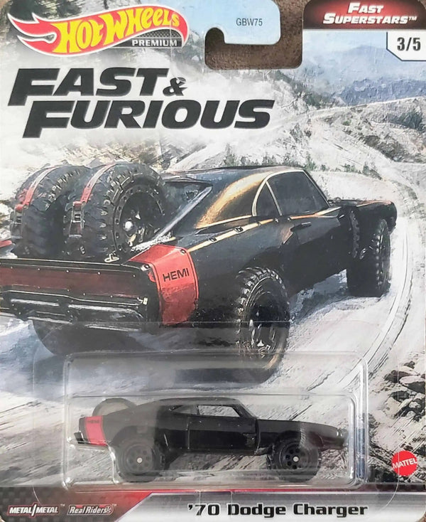 Hot Wheels Fast &amp; Furious Fast SUPERstars – ’70 Dodge Charger (Velozes e Furiosos)
