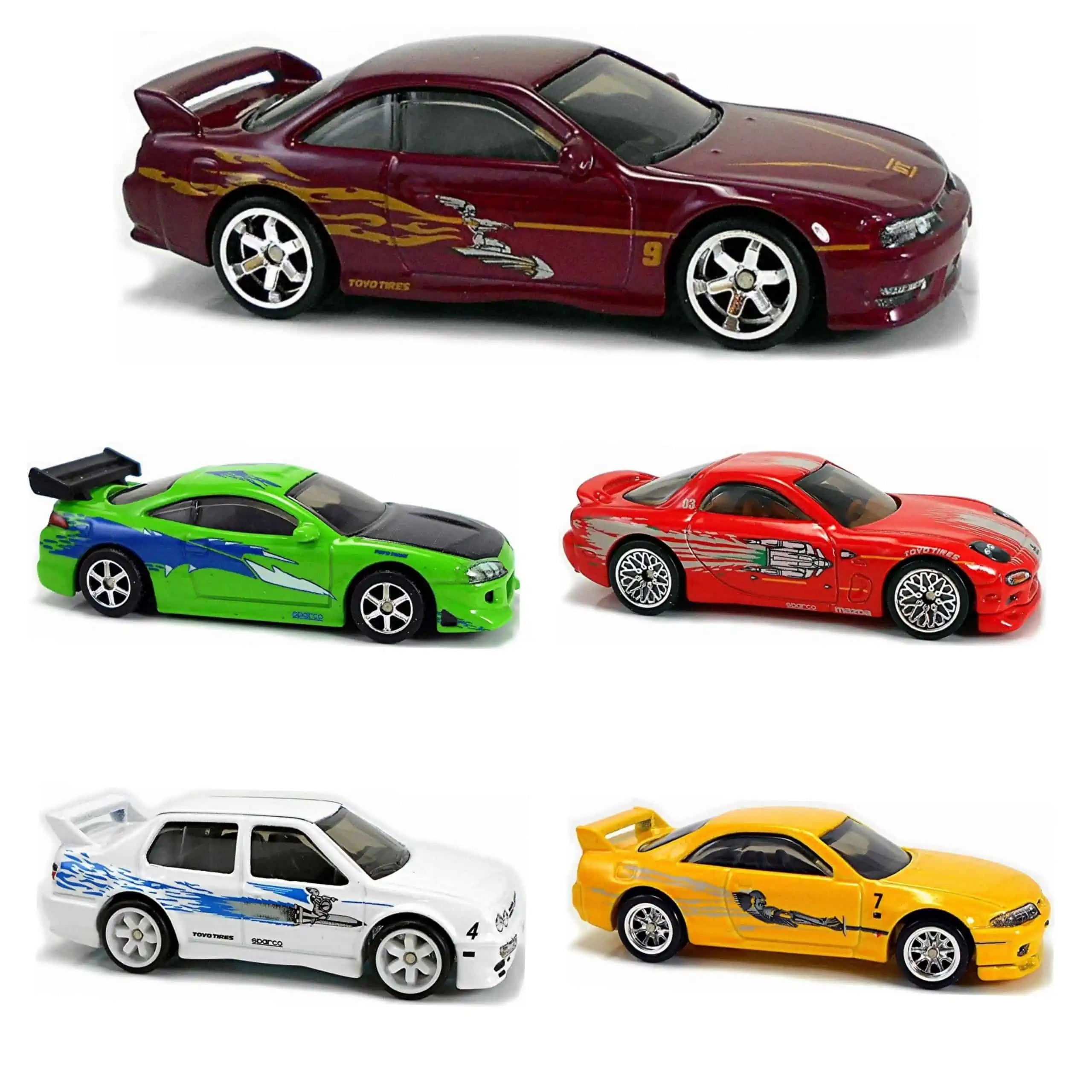 Hot Wheels Fast &amp; Furious – Original Fast Set Completo (5 miniaturas Velozes e Furiosos)