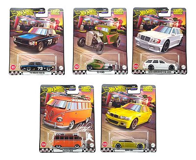 Hot Wheels Premium Boulevard 126 a 130 Set C/ 05 GJT68