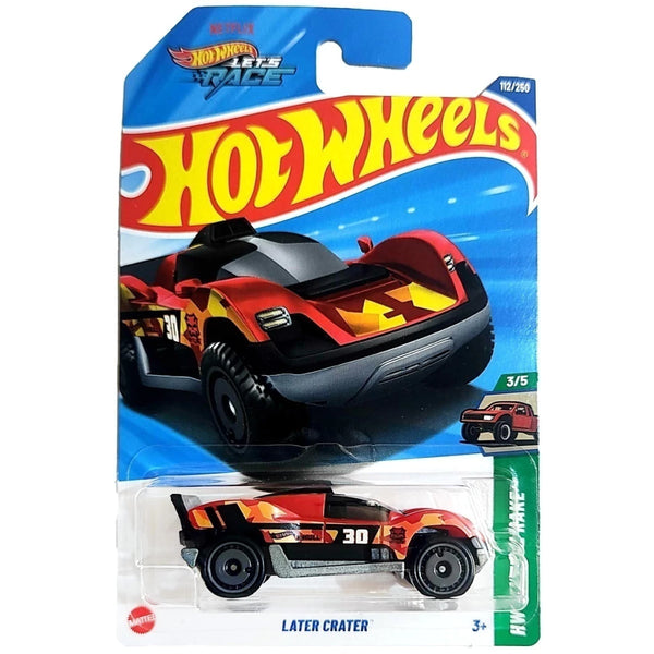 Hot Wheels Básico Mattel HW Reverse Rake Later Crater (Lote D - 2025)