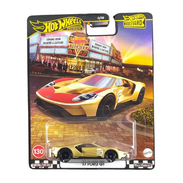 Hot Wheels Premium Boulevard 17 Ford GT JBL15