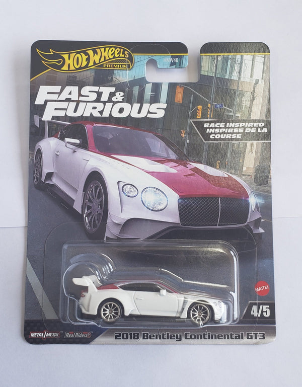 Hot Wheels Fast & Furious – 2018 Bentley Continental GT3