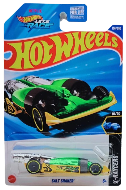Hot Wheels 2025  Salt Shaker - Transparent