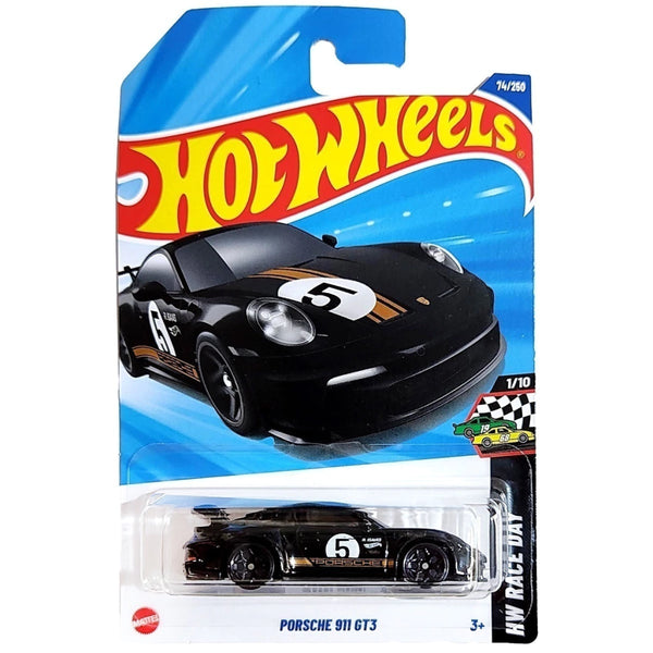 Hot Wheels Básico Mattel HW Race Day Porsche 911 GT3 (Lote C - 2025)