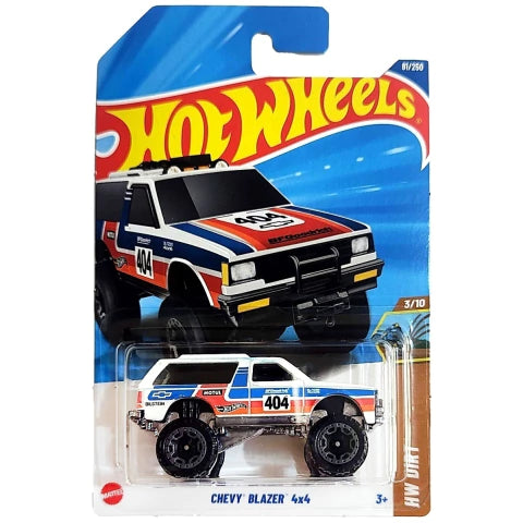 Hot Wheels Básico Mattel HW Dirt Chevy Blazer 4x4 (Lote D - 2025)