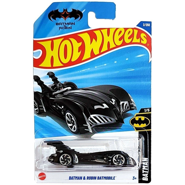 Hot Wheels Básico Mattel Batman & Robin Batmobile (Lote A - 2025)