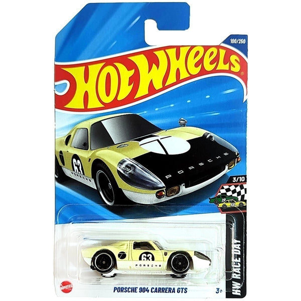 Hot Wheels Básico Mattel HW Race Day Porsche 904 Carrera GTS (Lote D - 2025)