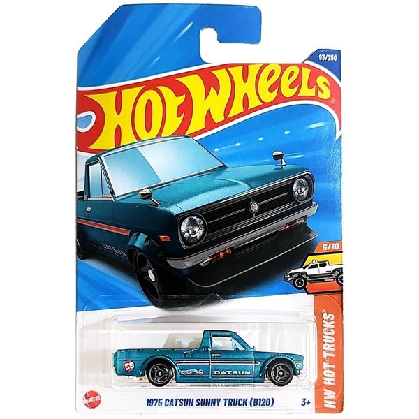 Hot Wheels Básico Mattel HW Hot Trucks Datsun Sunny Truck (B120) 1975 (Lote D - 2025)