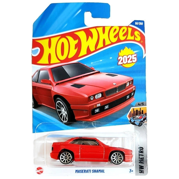 Hot Wheels Básico Mattel HW Metro Maserati Shamal (Lote C - 2025)