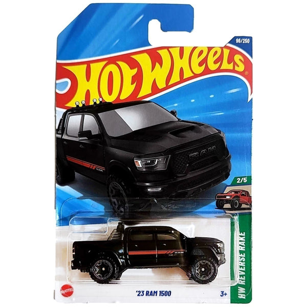 Hot Wheels Básico Mattel HW Reverse Rake RAM 1500 '23 (Lote D - 2025)