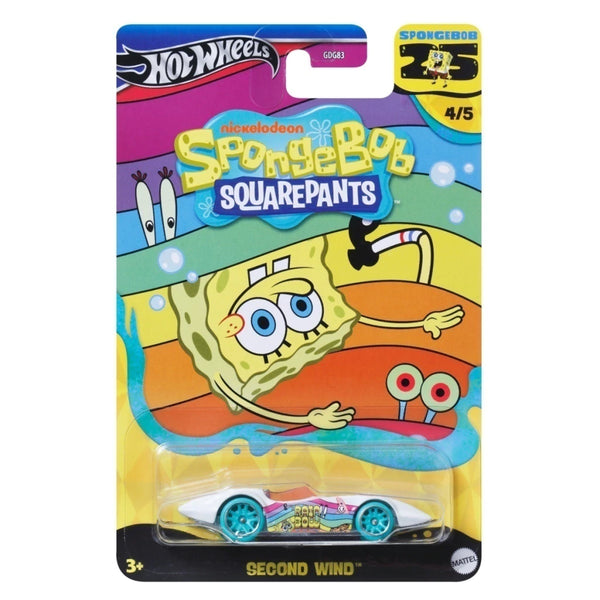 Hot Wheels Mattel Bob Esponja  Second Wind