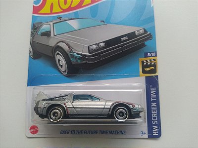 Hot Wheels Premium Pop Culture Back To Future Time Machine
