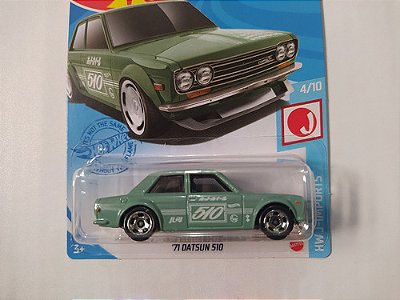Hot Wheels 71 Datsun 510 Super Thunt  2021
