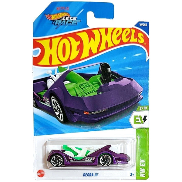 Hot Wheels Básico Mattel Hot Wheels Let's Race HW EV Deora III (Lote A - 2025)