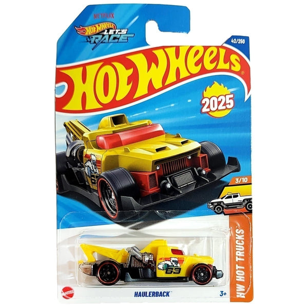 Hot Wheels Básico Mattel Hot Wheels Let's Race HW Hot Trucks Haulerback (Lote B - 2025)