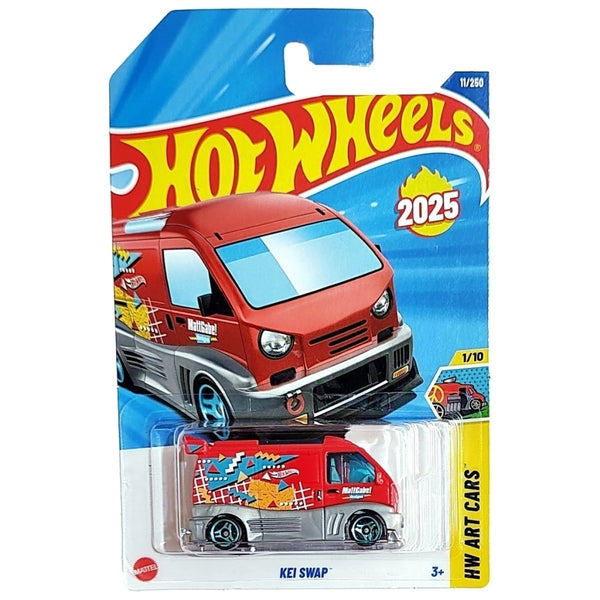 Hot Wheels Básico Mattel HW Art Cars Kei Swap (Lote A - 2025)