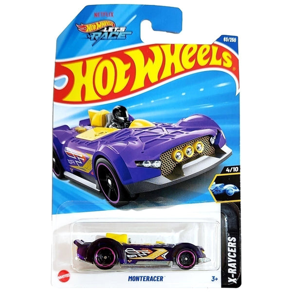 Hot Wheels Básico Mattel Hot Wheels Let's Race X-Raycers Monteracer (Lote C - 2025)