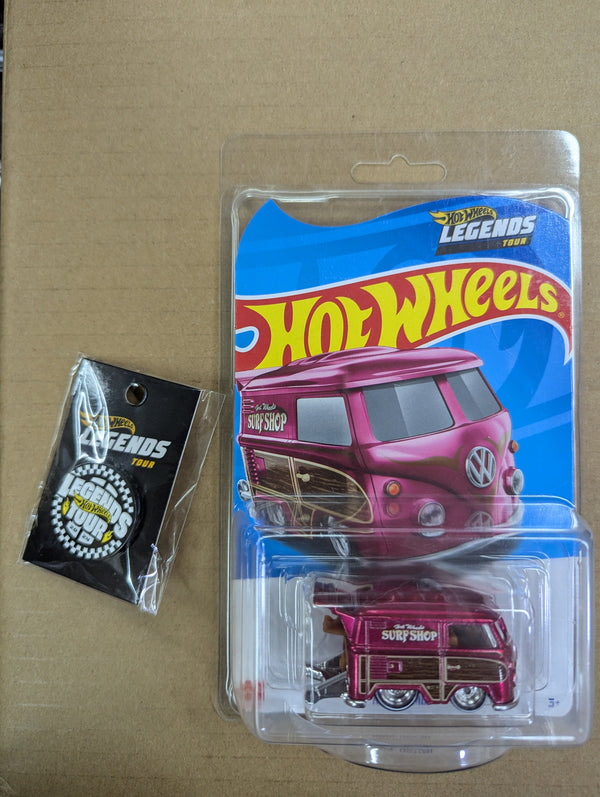 Hot Wheels Legends Tour 2024 Kool Kombi com rosa