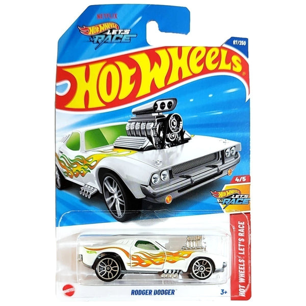 Hot Wheels Básico Mattel Hot Wheels Let's Race Rodger Dodger (Lote C - 2025)