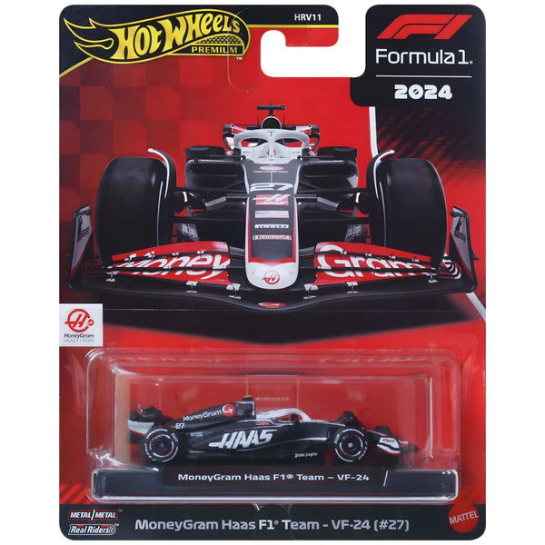 Hot Wheels Fórmula 1 MoneyGram Hass Team VF-24 (#27) - Mattel