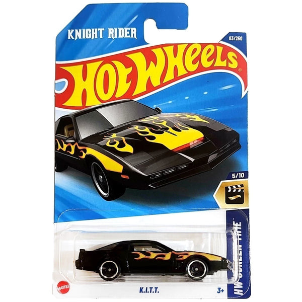 Hot Wheels Básico Mattel HW Screen Time Knight Rider K.I.T.T. (Lote D - 2025)