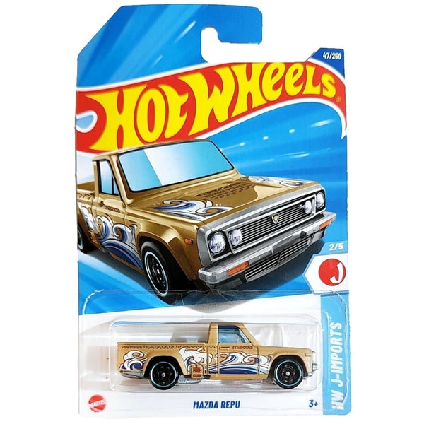 Hot Wheels Básico Mattel HW J-Imports Mazda Repu (Lote B - 2025)