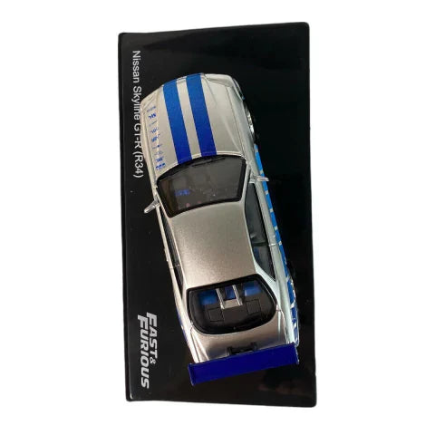 Coleção Velozes e Furiosos: Nissan Skyline GT-R (R34) - Escala 1:43