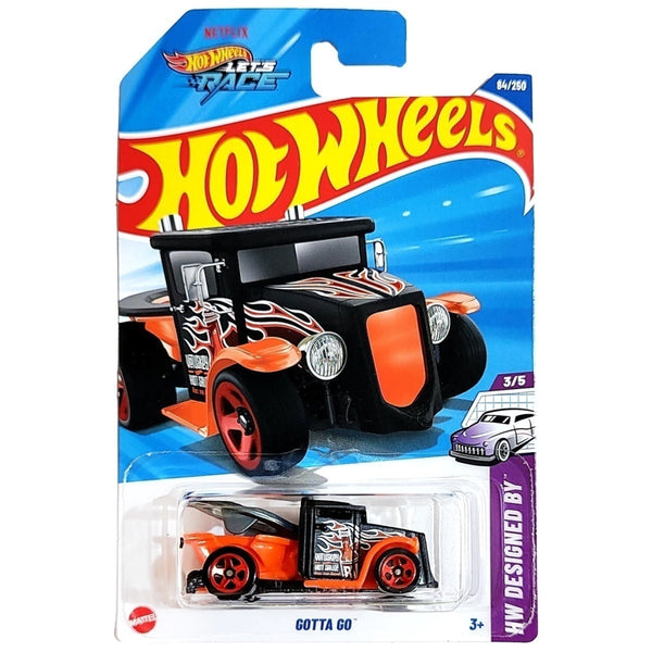 Hot Wheels Básico Mattel Hot Wheels Let's Race HW Designed By Gotta Go (Lote C - 2025)