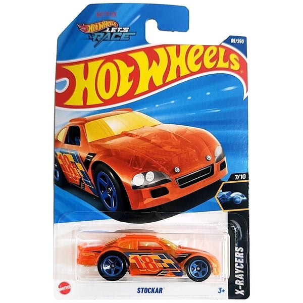 Hot Wheels Básico Mattel X-Raycers Netflix Let's Race Stockar (Lote D - 2025)