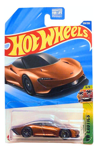 Hot Wheels Mclaren Speedtail Super Thunt 2025
