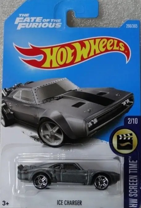 Hot Wheels Screen Time – Ice Charger (Velozes &amp; Furiosos)